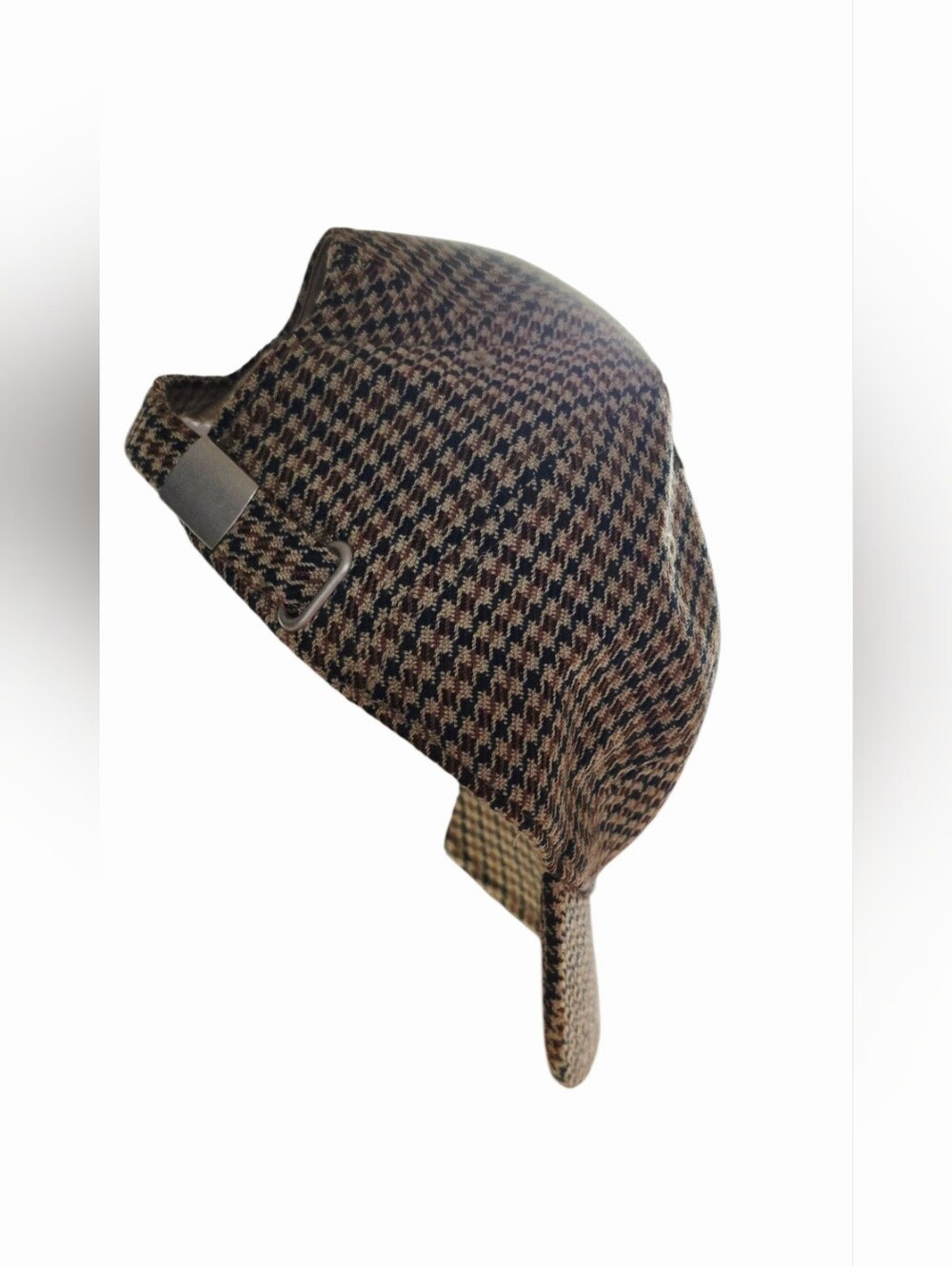 *NWT* Houndstooth Pattern Baseball Cap - Picture 2 of 7